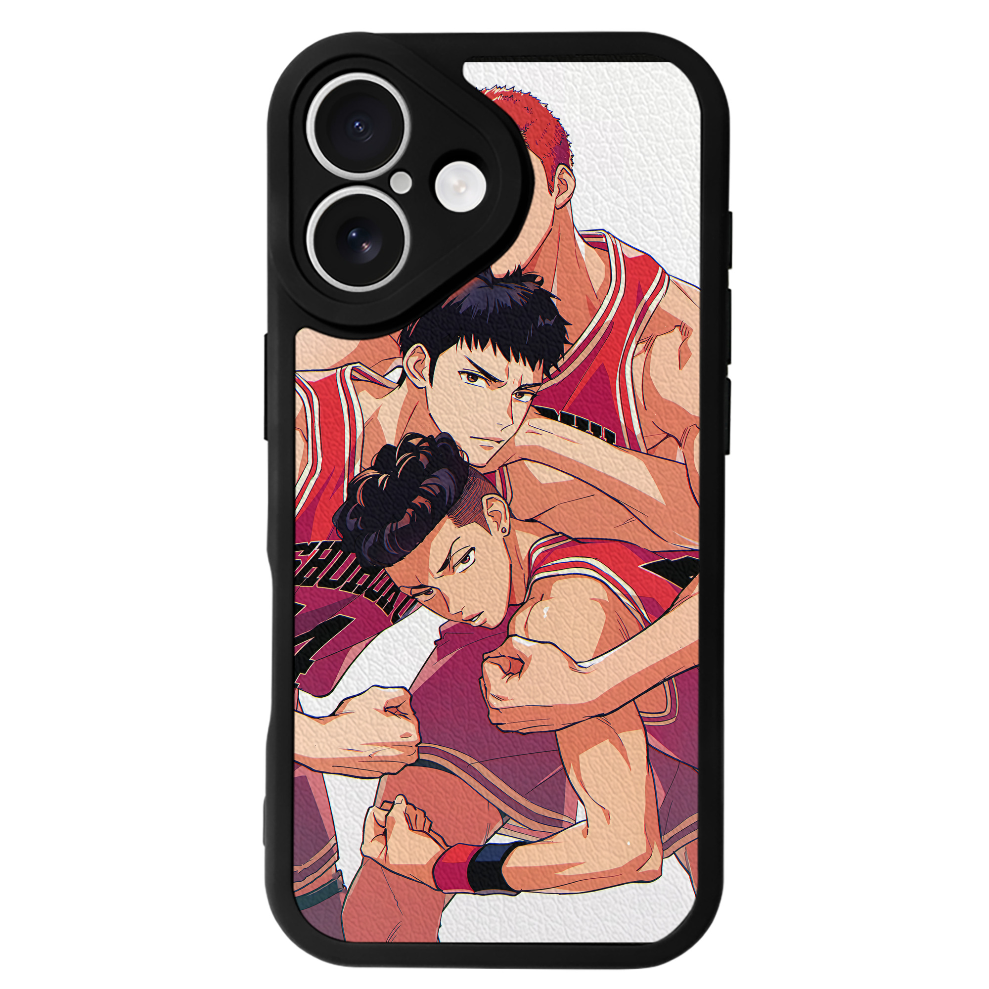 （画像用） SLAM DUNK／スラムダンク 【iPhone 16シリーズ対応】シリコンスマホケース（レザー調） 材質：シリコン